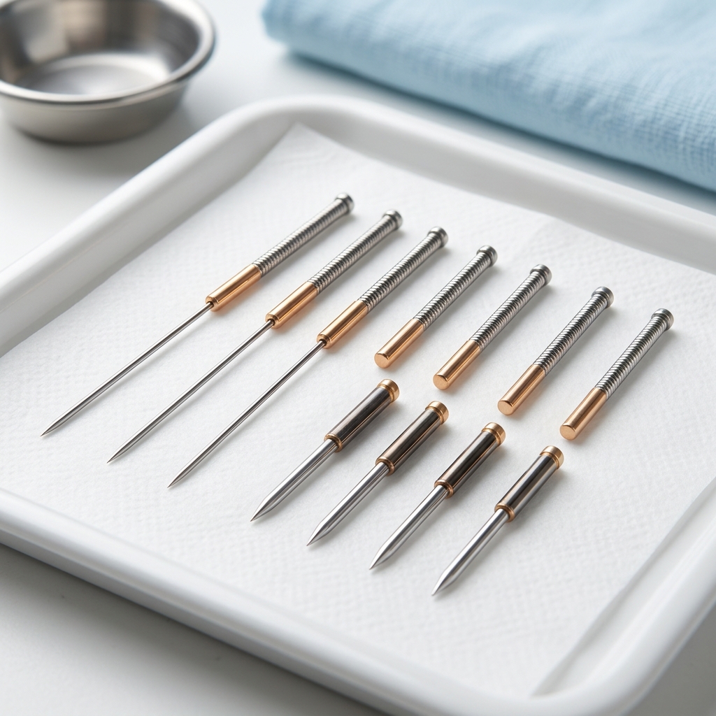 Ferromagnetic Acupuncture Needles